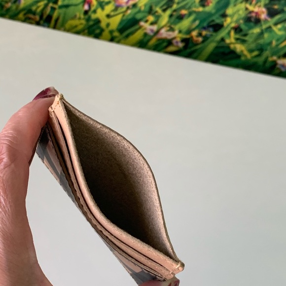 Madewell the leather card case gingham edition - Picture 11 of 13